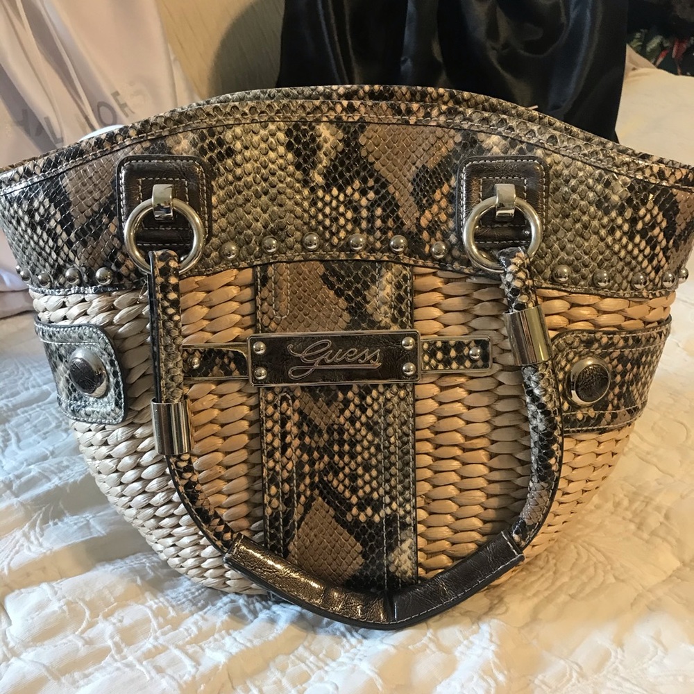 Guess Straw Bag
